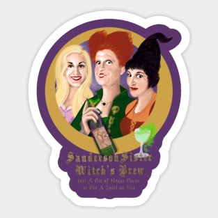 Sanderson Sister Witch's Brew Sticker